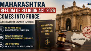 Maharashtra Freedom of Religion Act 2026 comes into force after Presidential assent
