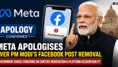 Meta apologises over PM Modi Facebook post removal following meeting with IT Minister Ashwini Vaishnaw.