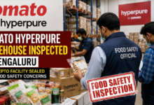 Food safety officials inspect Zomato Hyperpure warehouse in Bengaluru after Zepto facility sealed