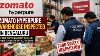 Food safety officials inspect Zomato Hyperpure warehouse in Bengaluru after Zepto facility sealed