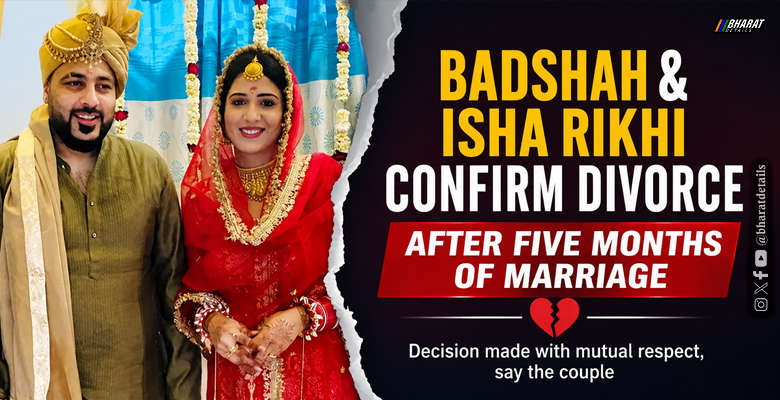 Badshah and Isha Rikhi confirm divorce after five months of marriage