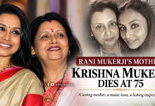 Rani Mukerji with her mother Krishna Mukerji
