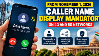 India introduces mandatory CNAP caller name display on 4G and 5G mobile networks from November 1, 2026.