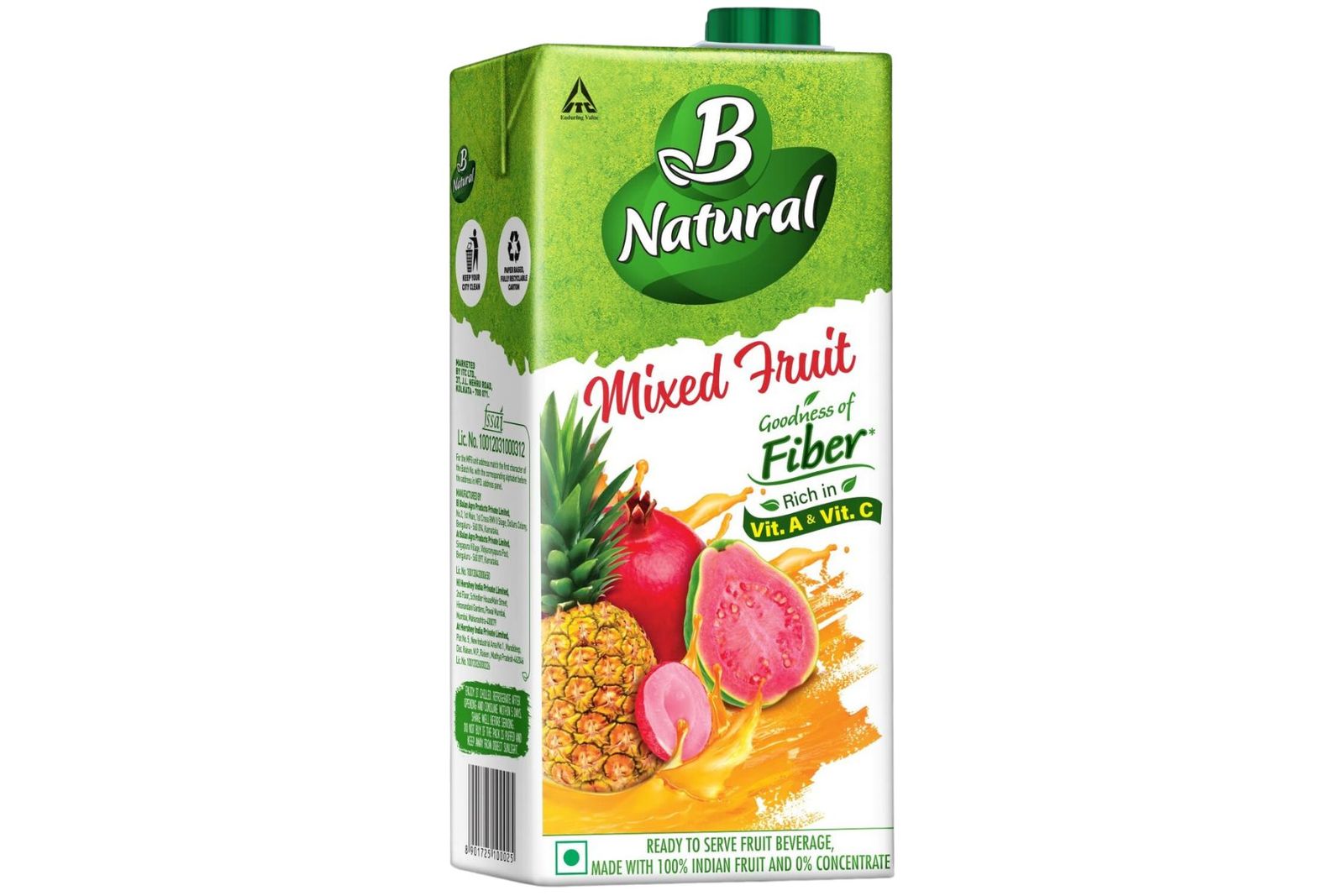 B Natural Mixed Fruit Juice