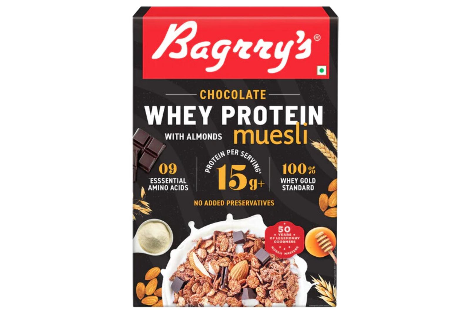 Bagrry's Protein Chocolate Muesli