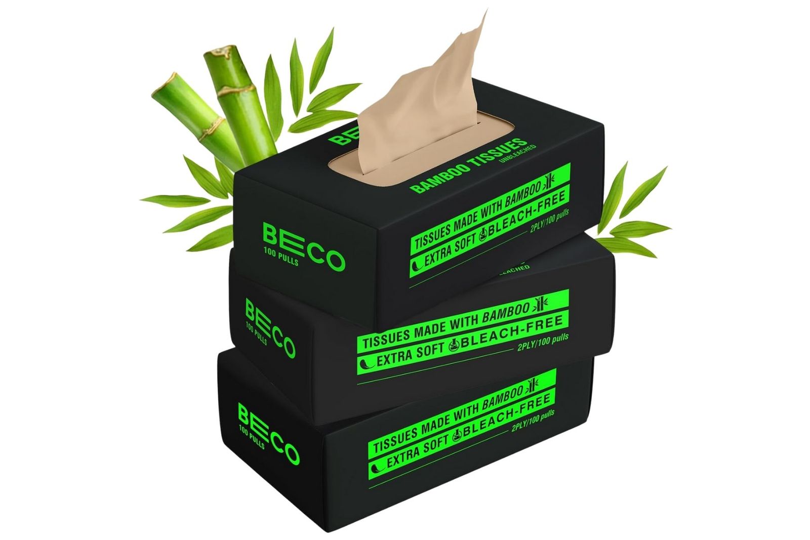 Beco Bammboo Tissues 2Ply / 100Pull