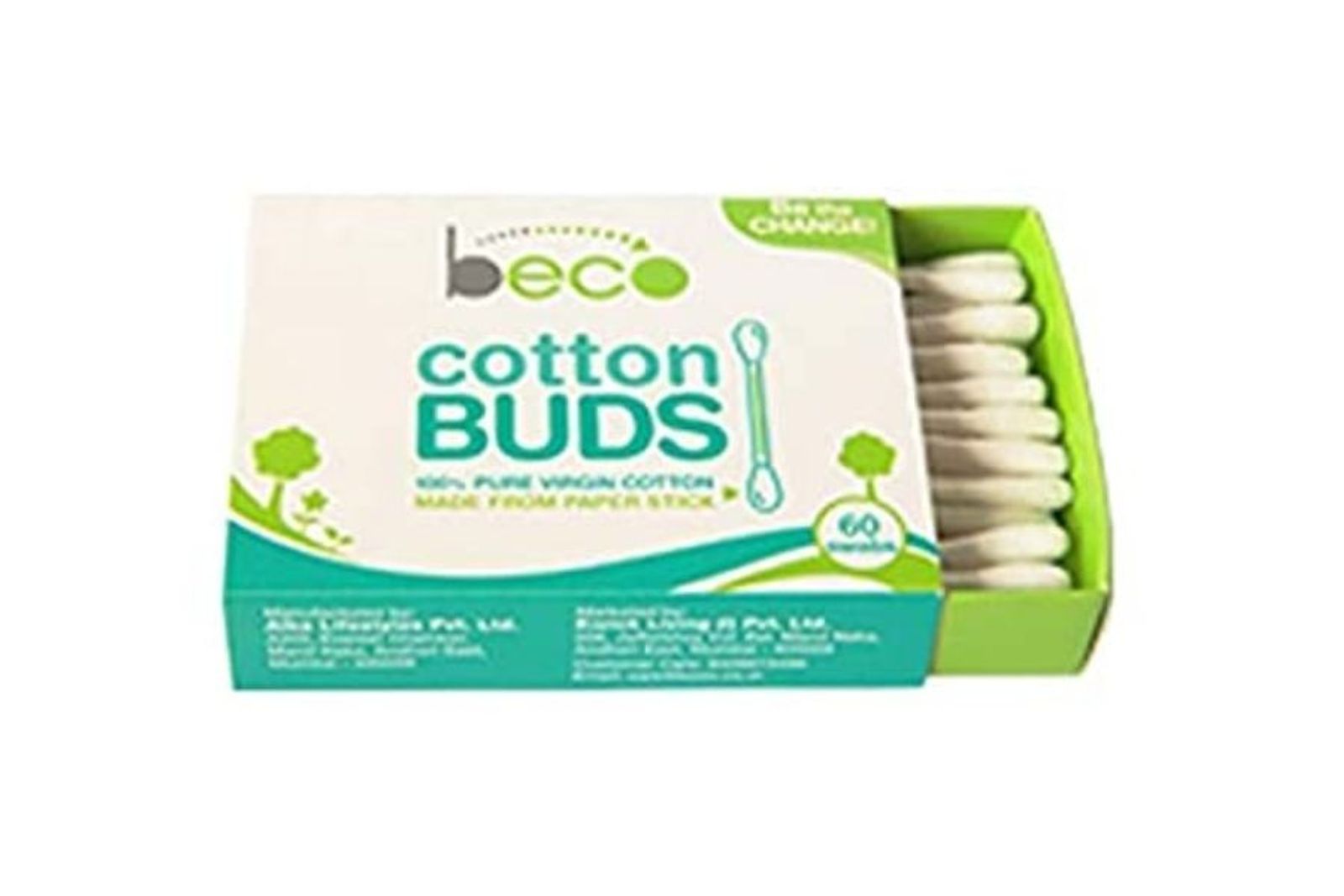 Beco Cotton(Ear) Buds 60 Swabs