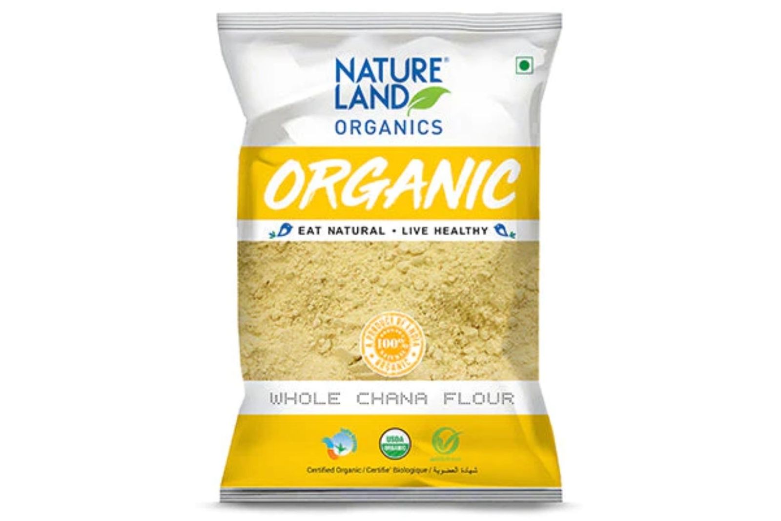 Natureland Organics Whole Chana Flour