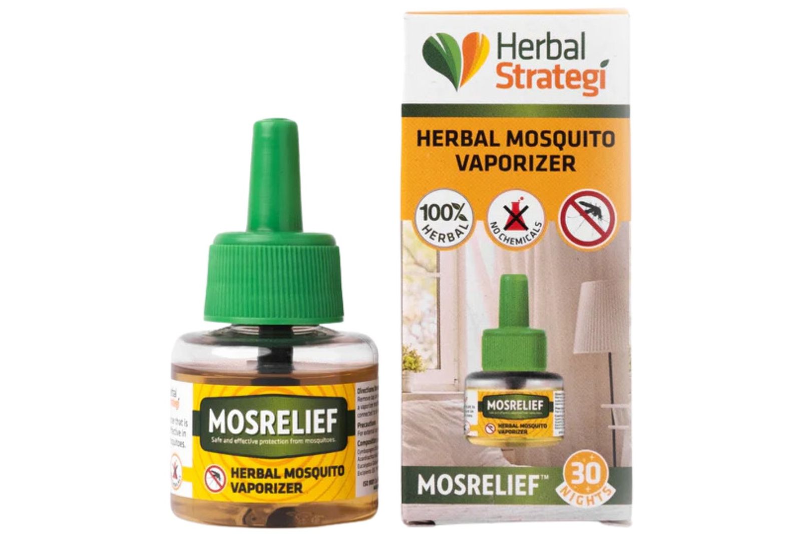 Herbal Strategi Herbal Mosquito Vaporizer Mosrelief