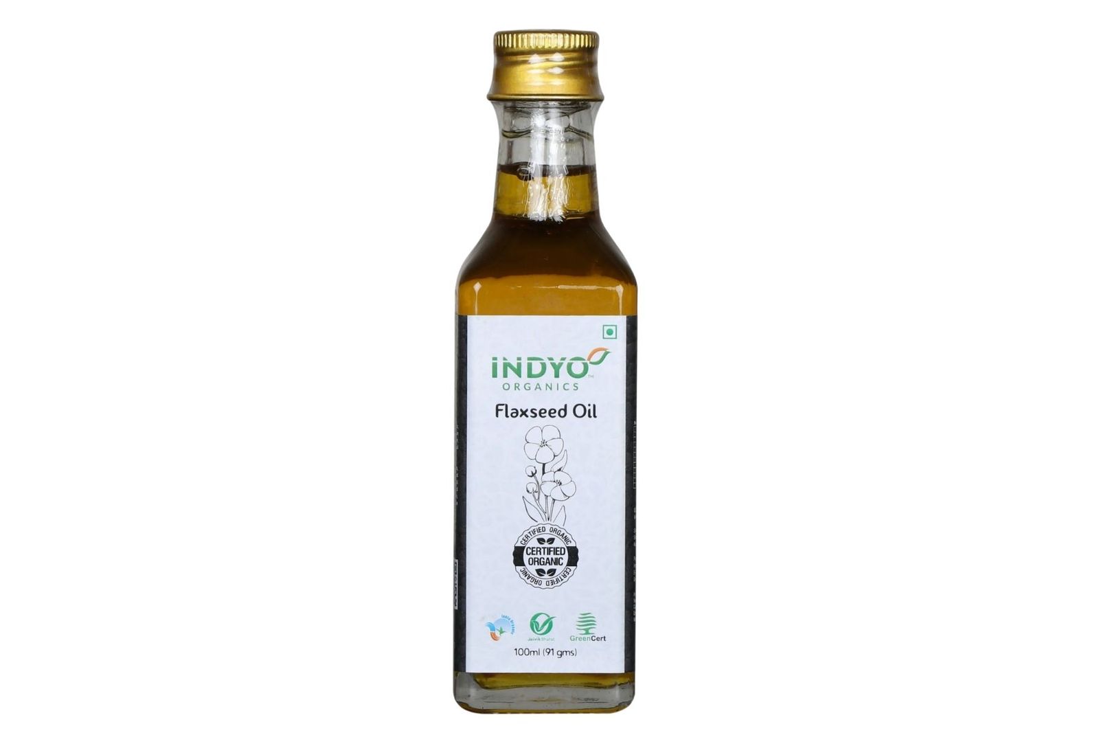 Indyo Organics Flaxseed Oil