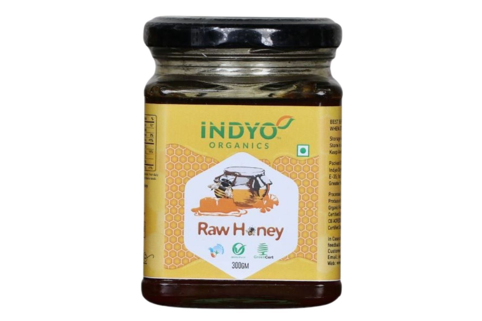 Indyo Organics Raw (Honey)