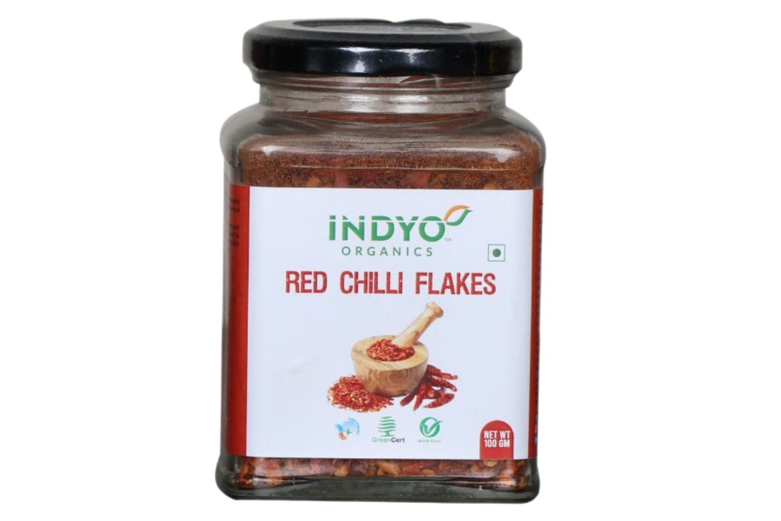 Indyo Organics Red Chilli Flakes