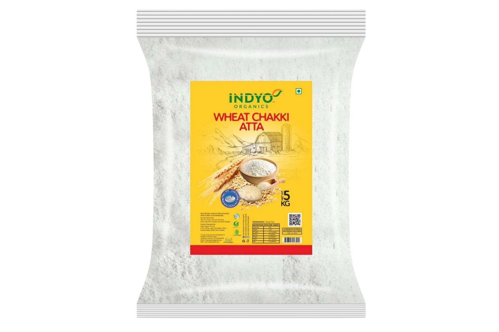 Indyo Organics Wheat Chakki Flour