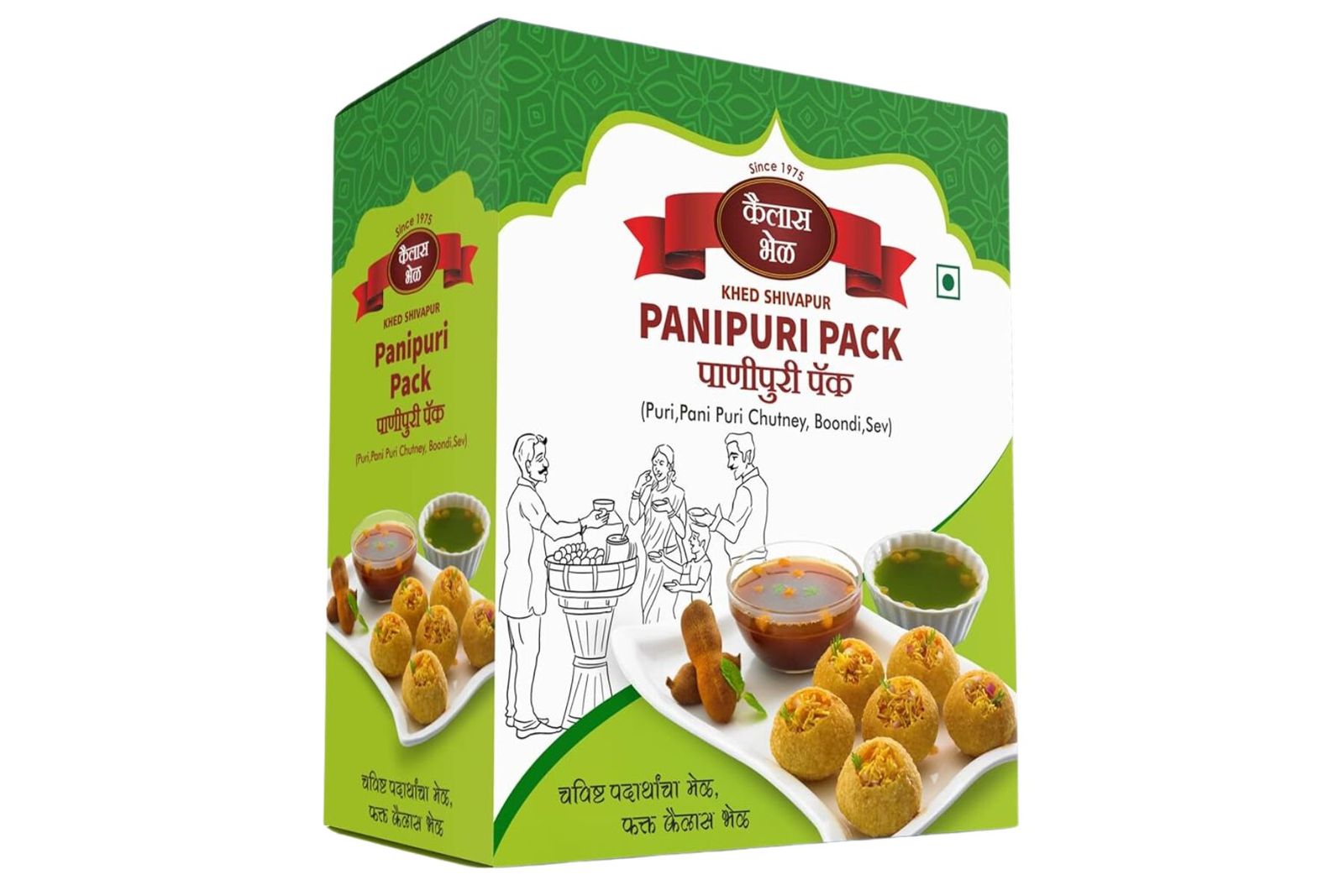 Kailas Bhel Pani Puri Pack