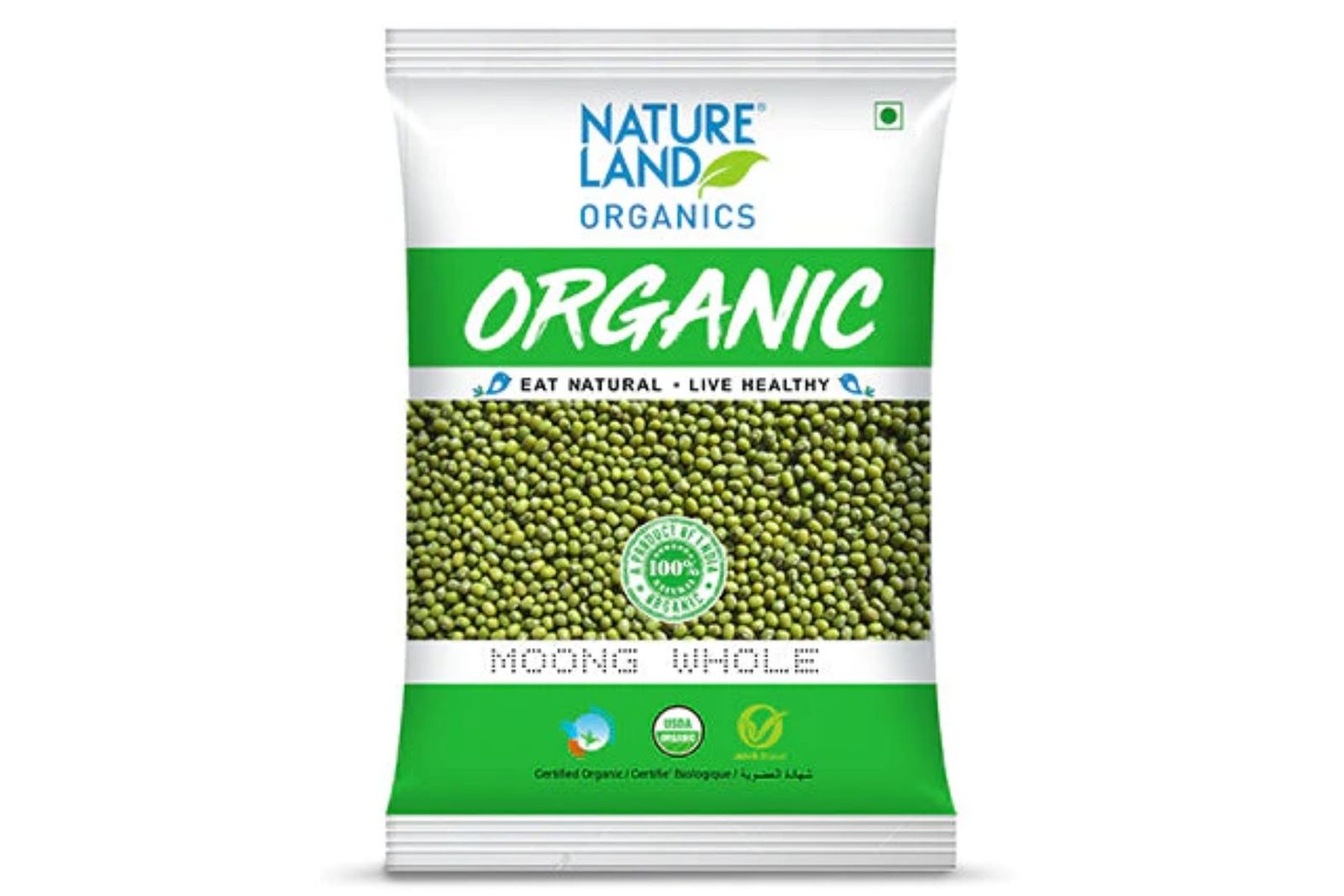 Natureland Organics Moong Whole