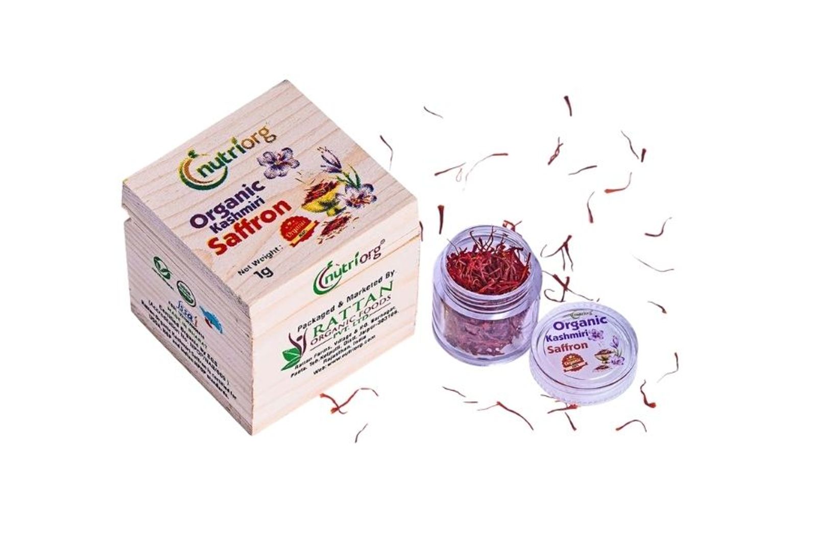 Nutriorg Certified Organic Kashmiri Saffron