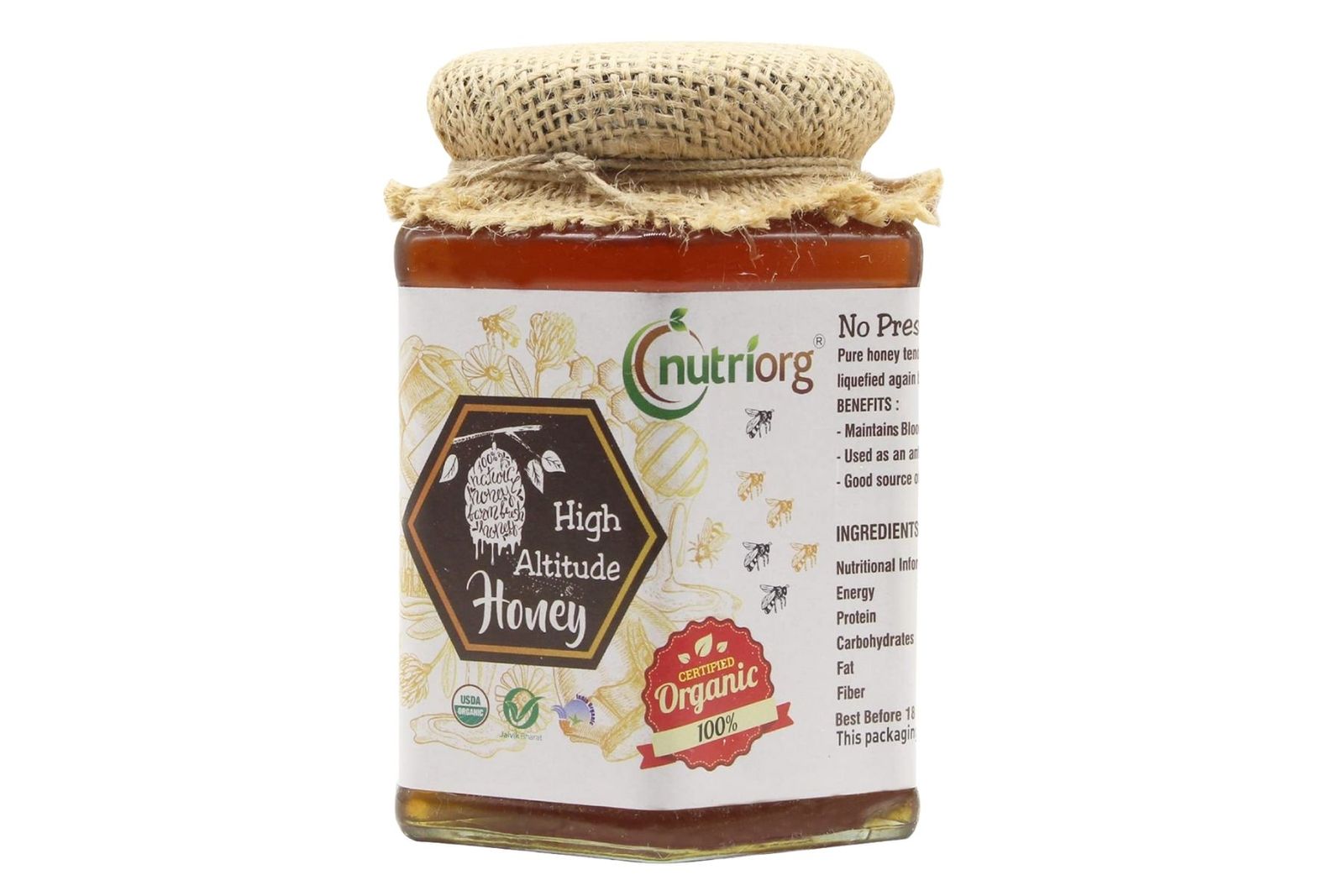 Nutriorg Organic High Altitude (Honey)