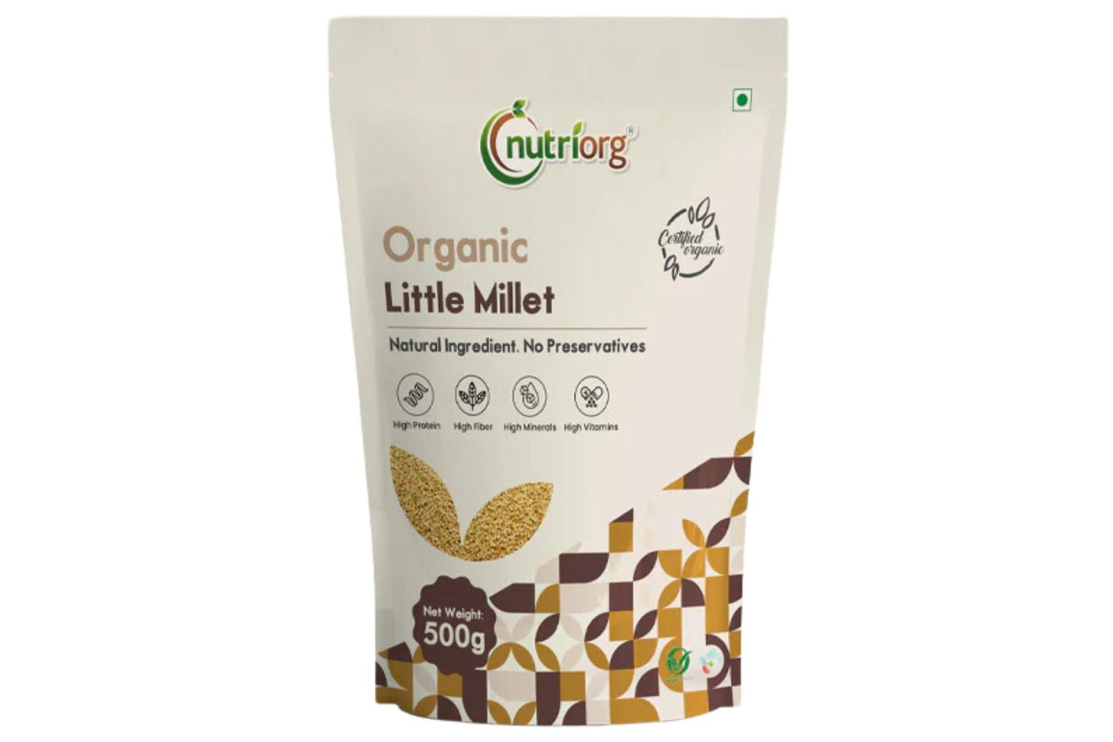 Nutriorg Organic Little Millet