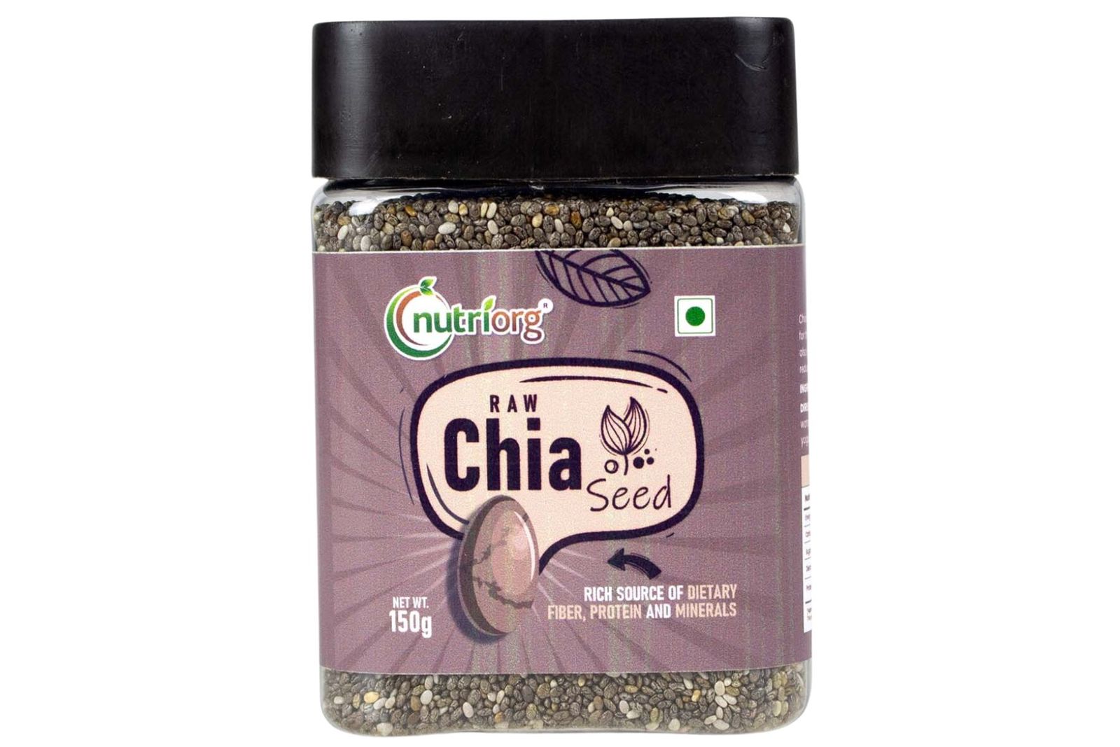 Nutriorg Premium Raw Chia Seeds