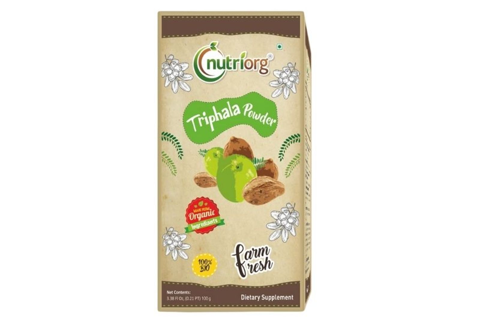 Nutriorg Triphla Powder