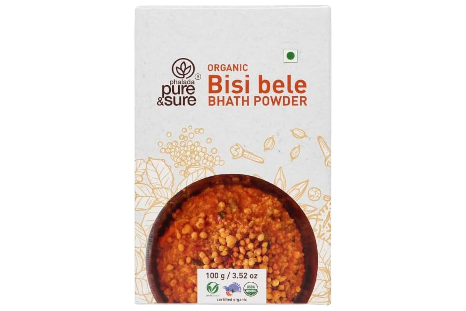 Pure & Sure Organic Bisibele Bhath Powder