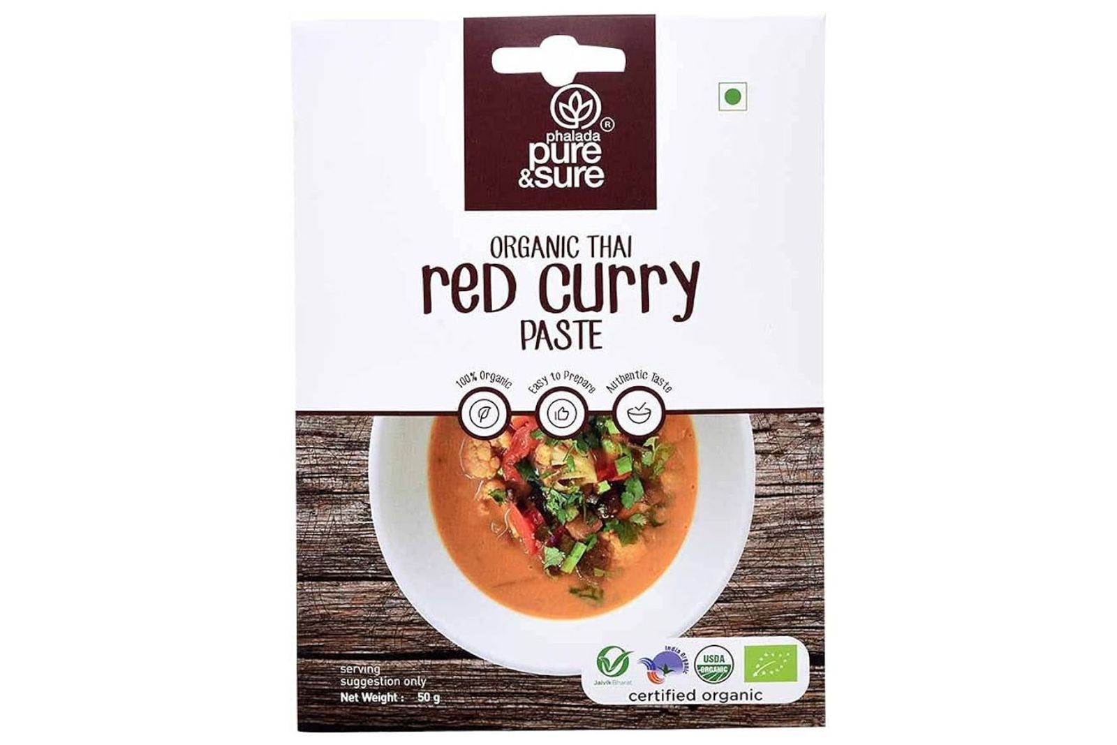 Pure & Sure Organic Thai Red Curry Paste