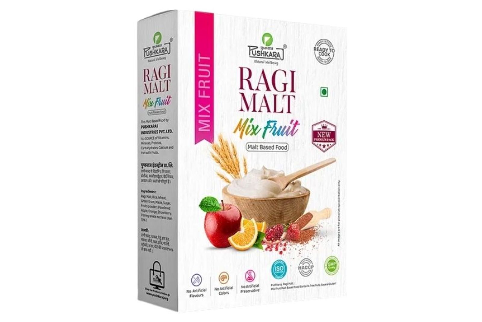 Pushkaraj Ragi Malt (Mix Fruit)