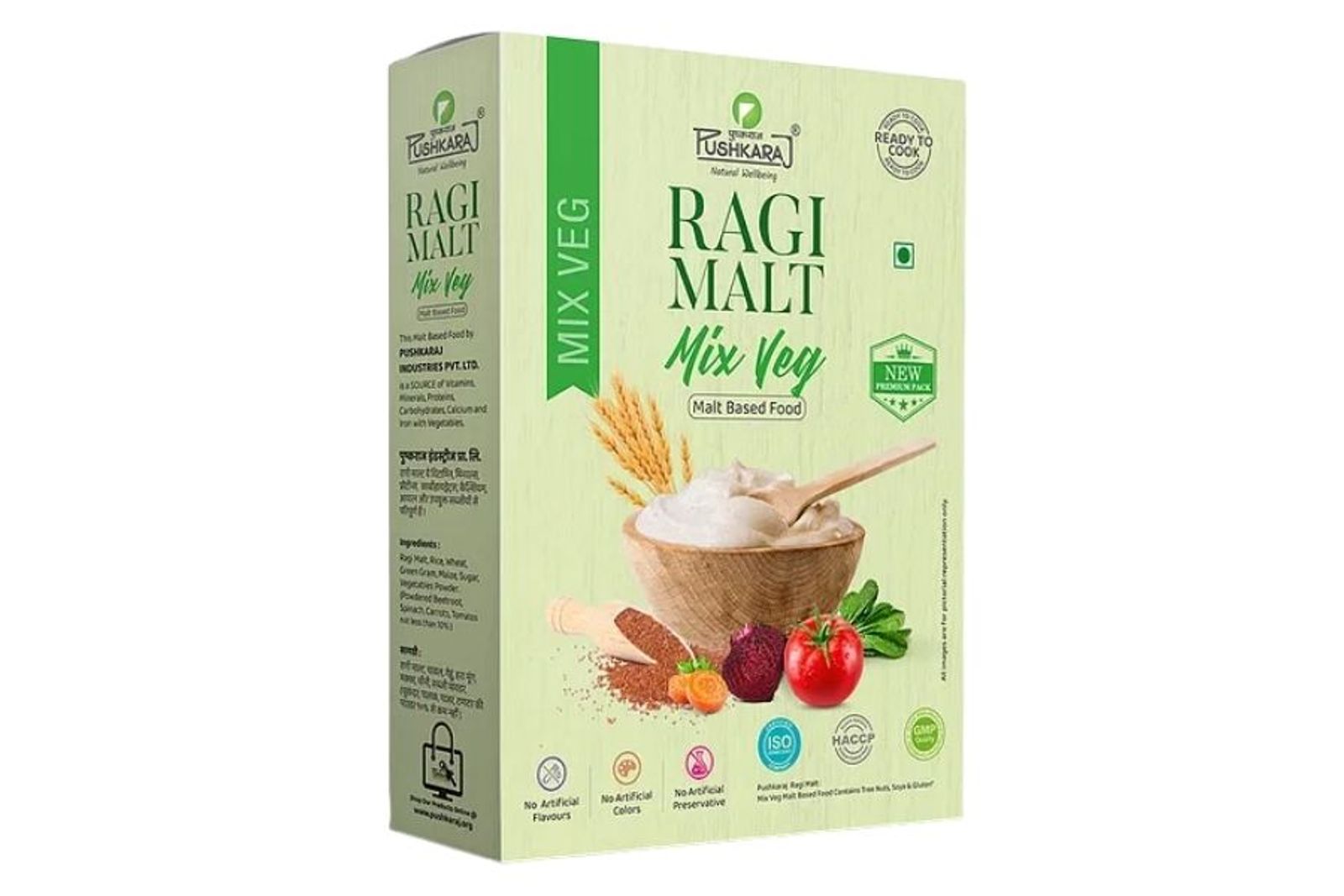 Pushkaraj Ragi Malt (Mix Veg)