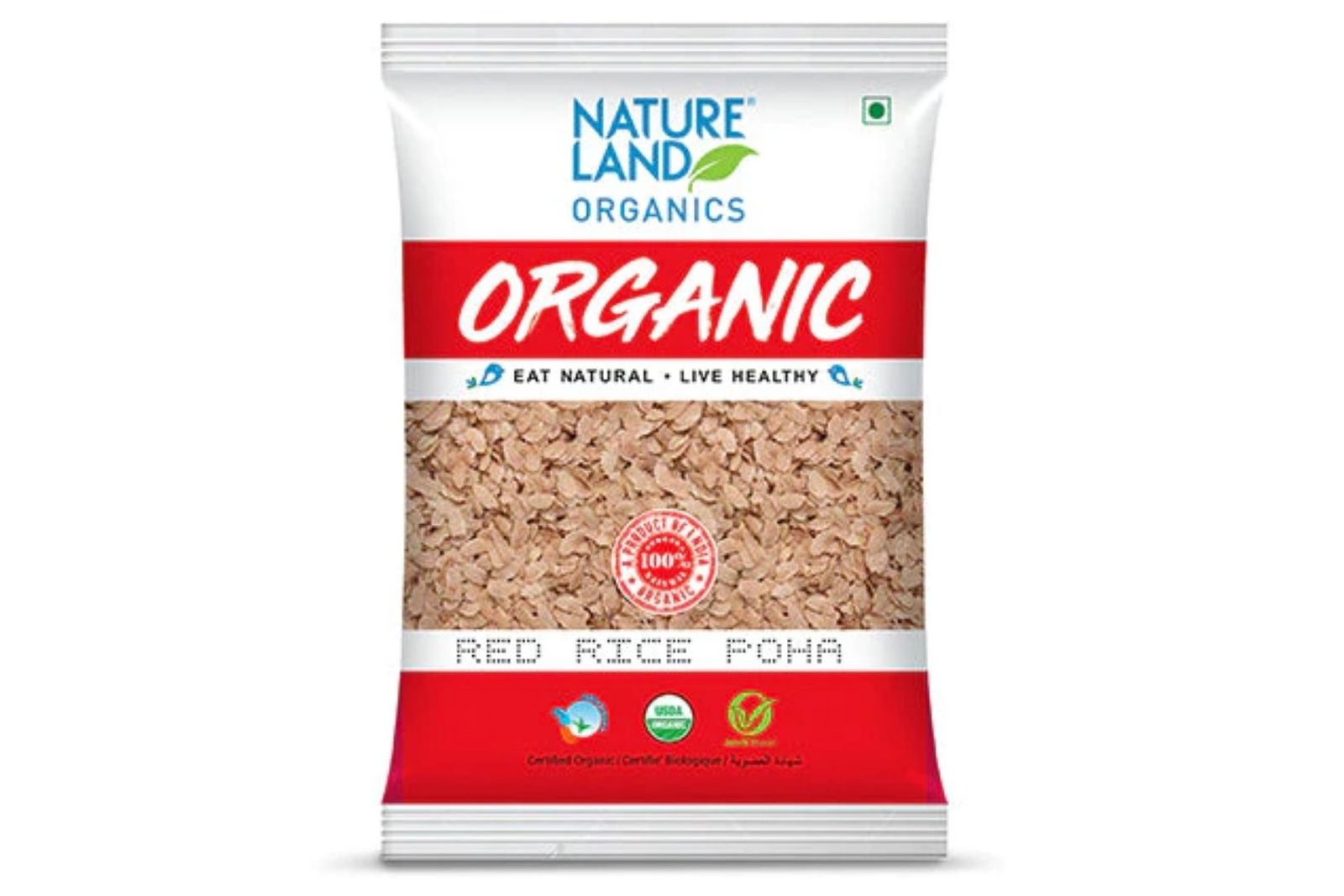 Natureland Organics Red Rice Poha