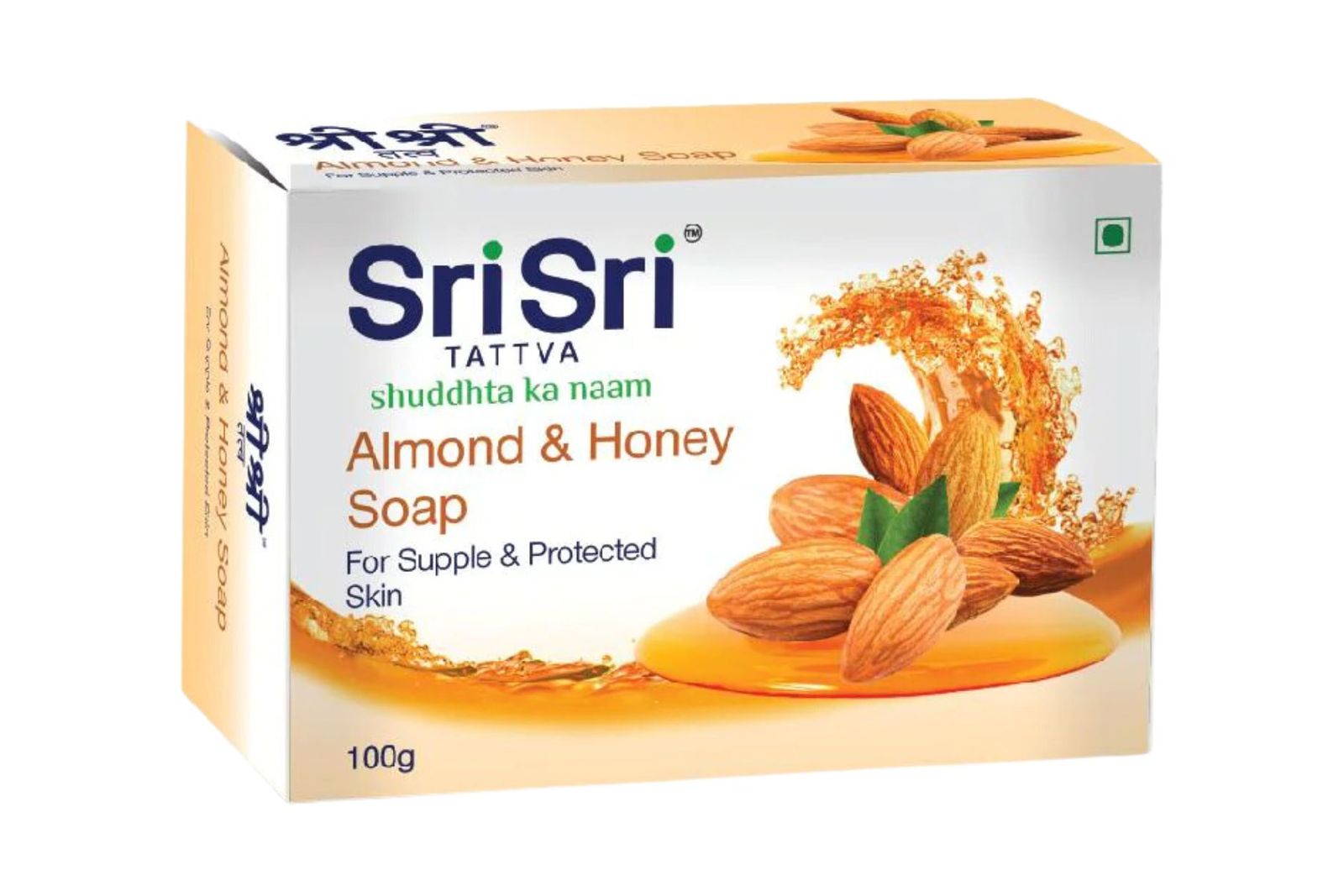 Sri Sri Tattva Almond & Honey Soap