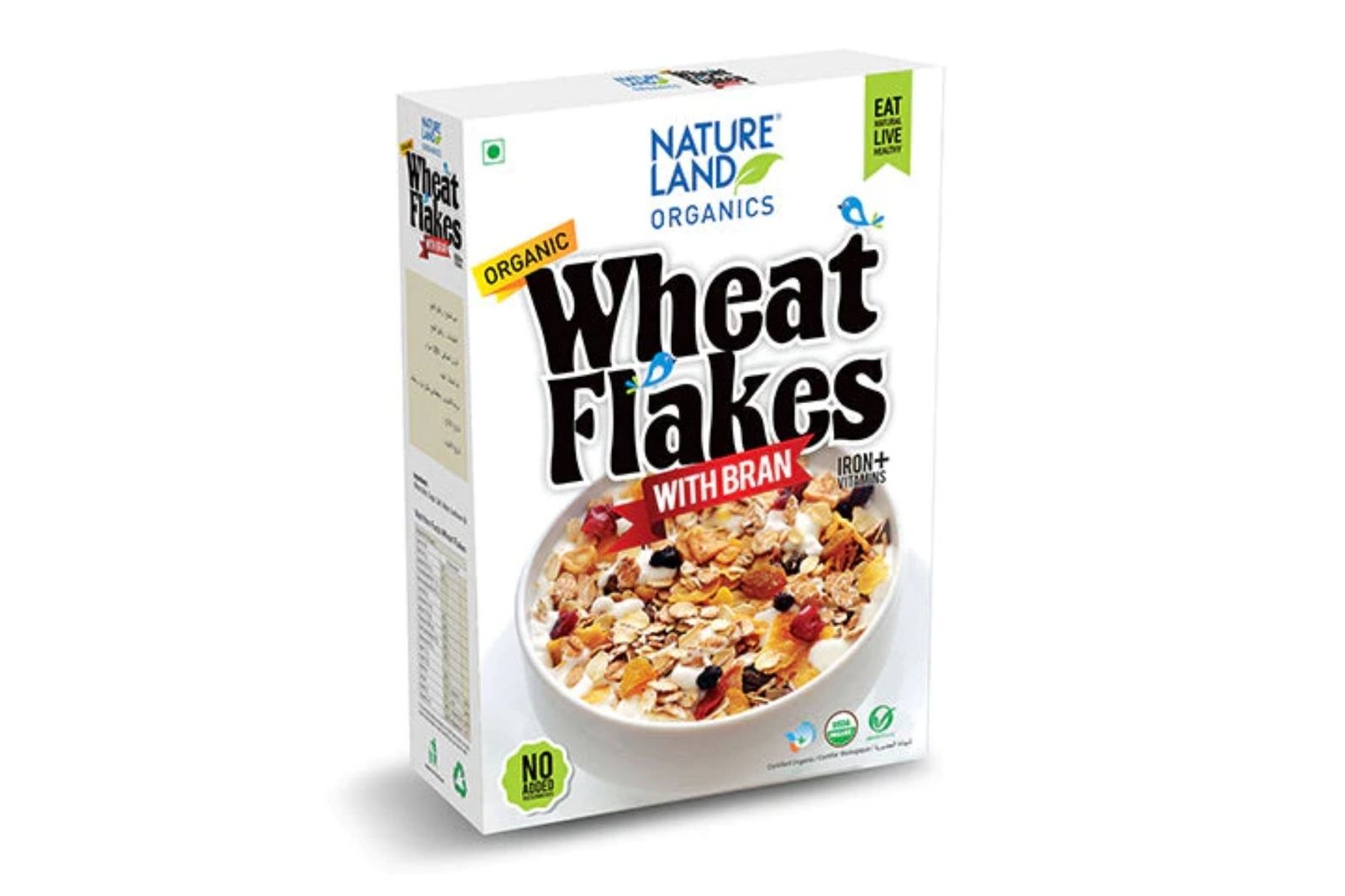 Natureland Organics Wheat Flakes