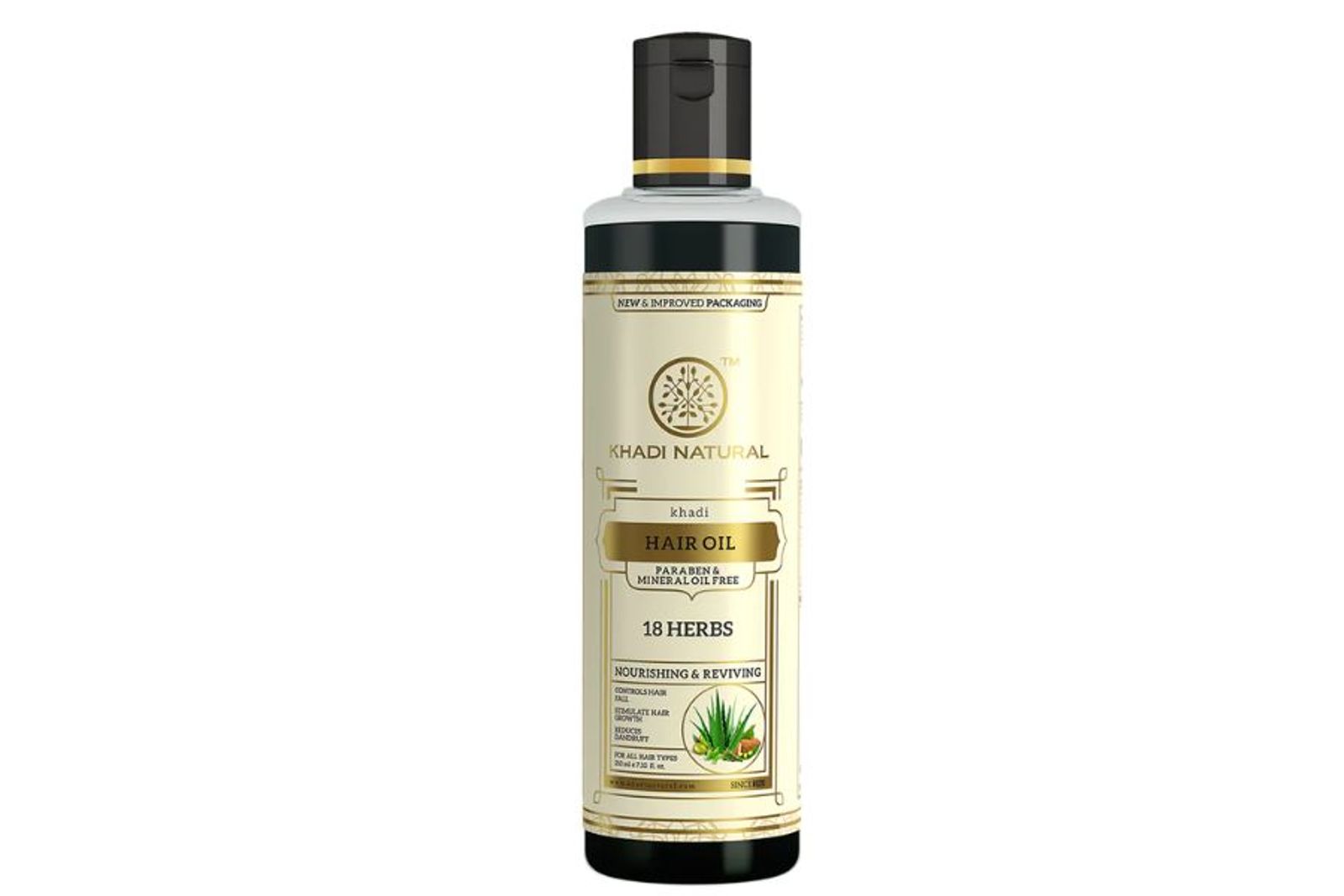 Khadi Natural 18 Herbs Hair Oil Paraben Mineral Oil Free