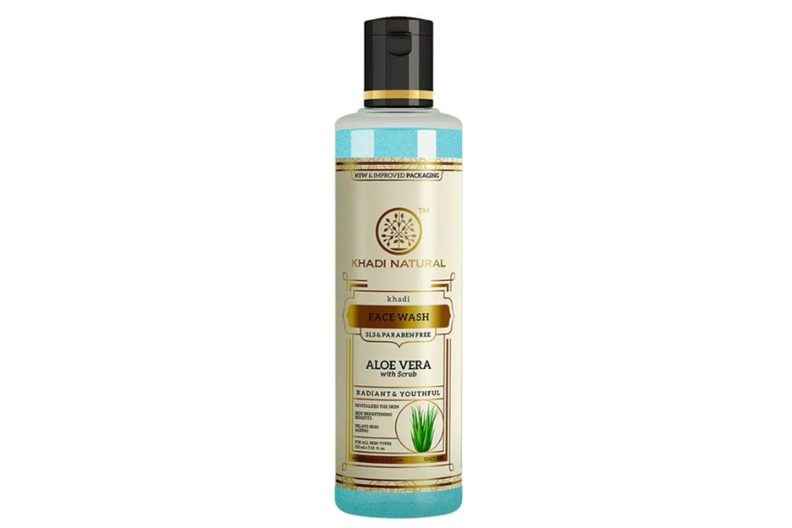 Khadi Natural Aloevera Face Wash With Scrub (Sls & Paraben Free)