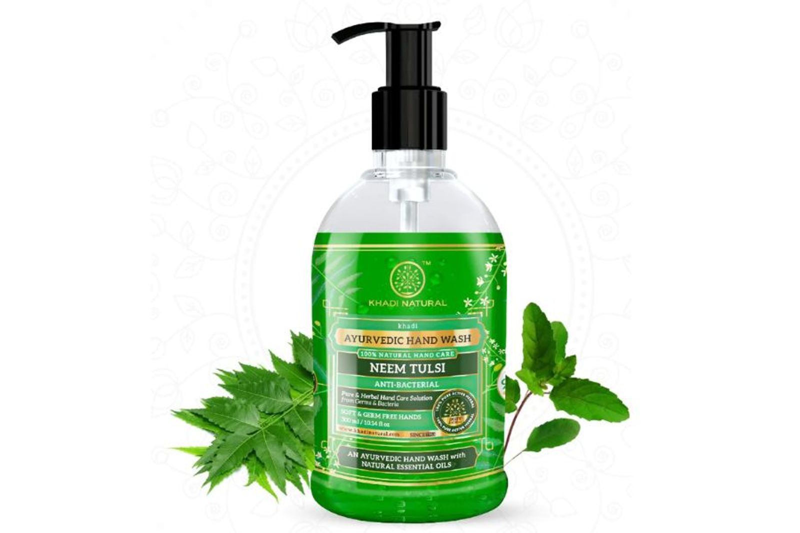 Khadi Natural Anti-Bacterial Neem Tulsi Handwash