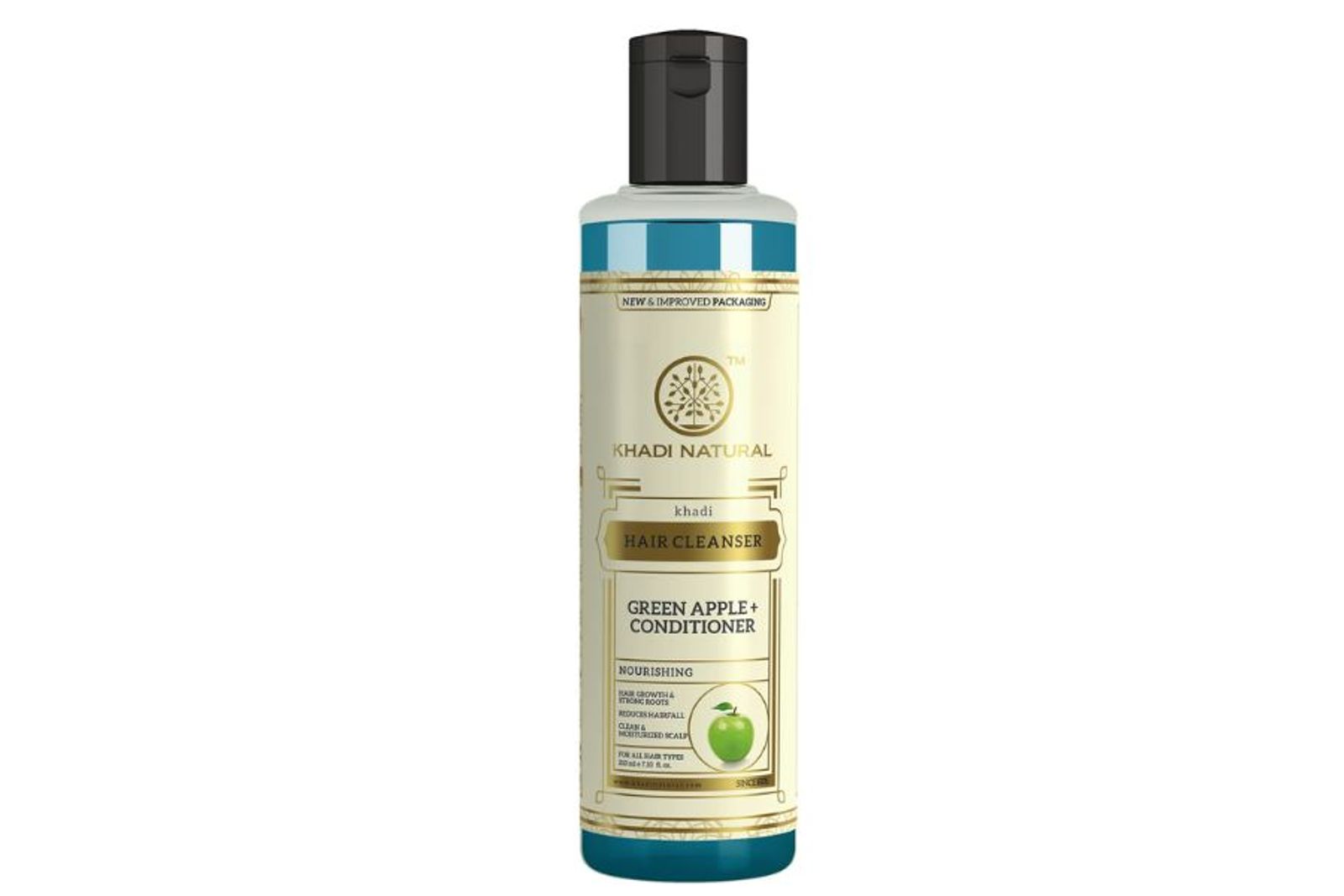 Khadi Natural Green Apple + Conditioner Hair Cleanser