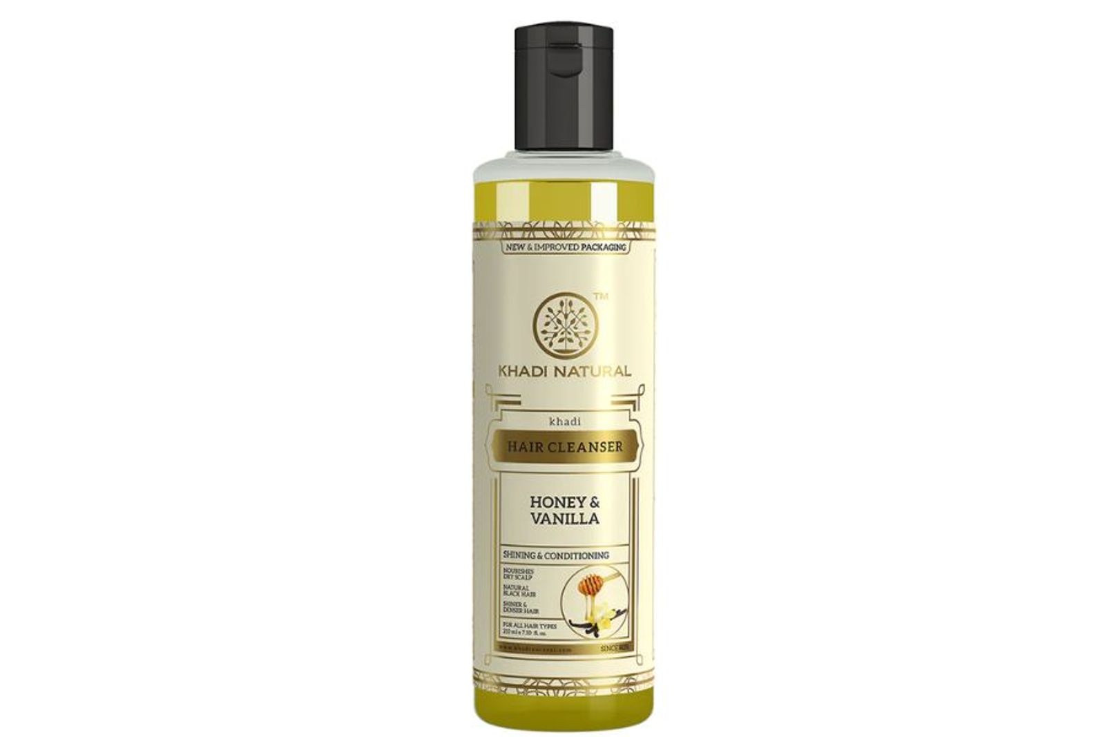 Khadi Natural Herbal Hair Cleanser Honey & Vanilla