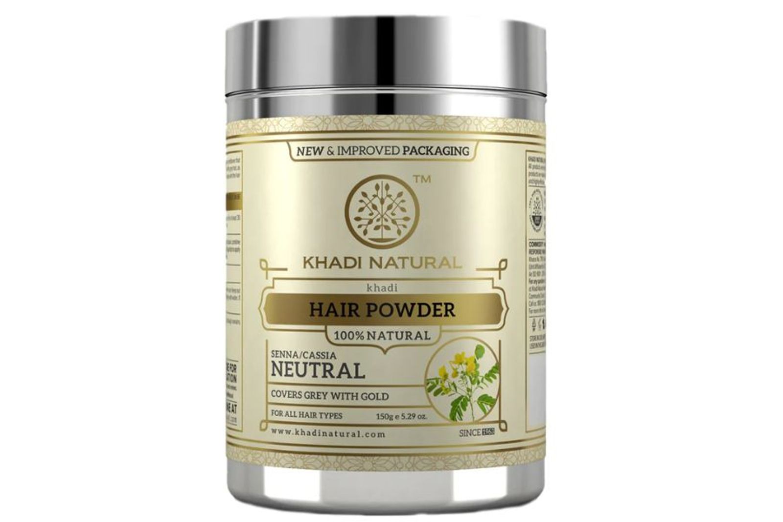 Khadi Natural Herbal Neutral Henna (Senna/Cassia)