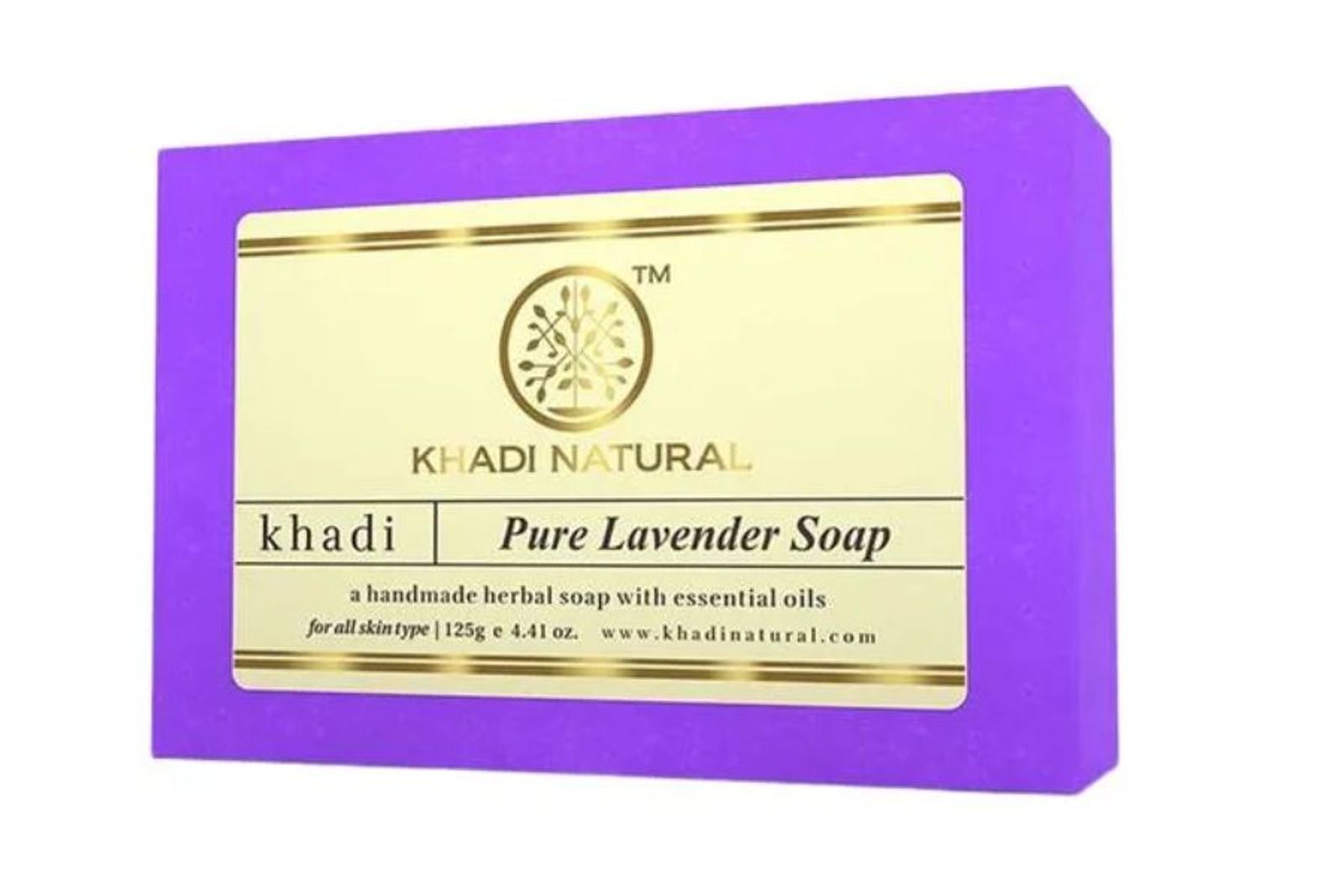 Khadi Natural Herbal Pure Lavender Soap
