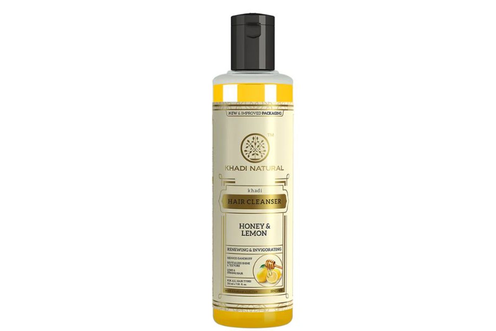 Khadi Natural Herbal Hair Cleanser With Honey & Lemon