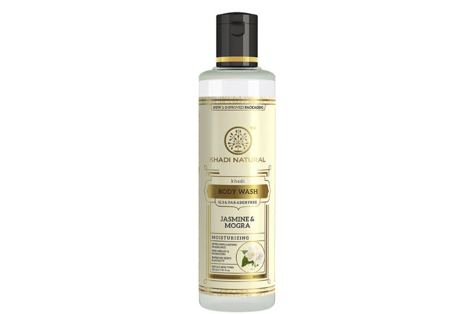 Khadi Natural Jasmine & Mongra Body Wash- Sls & Paraben Free