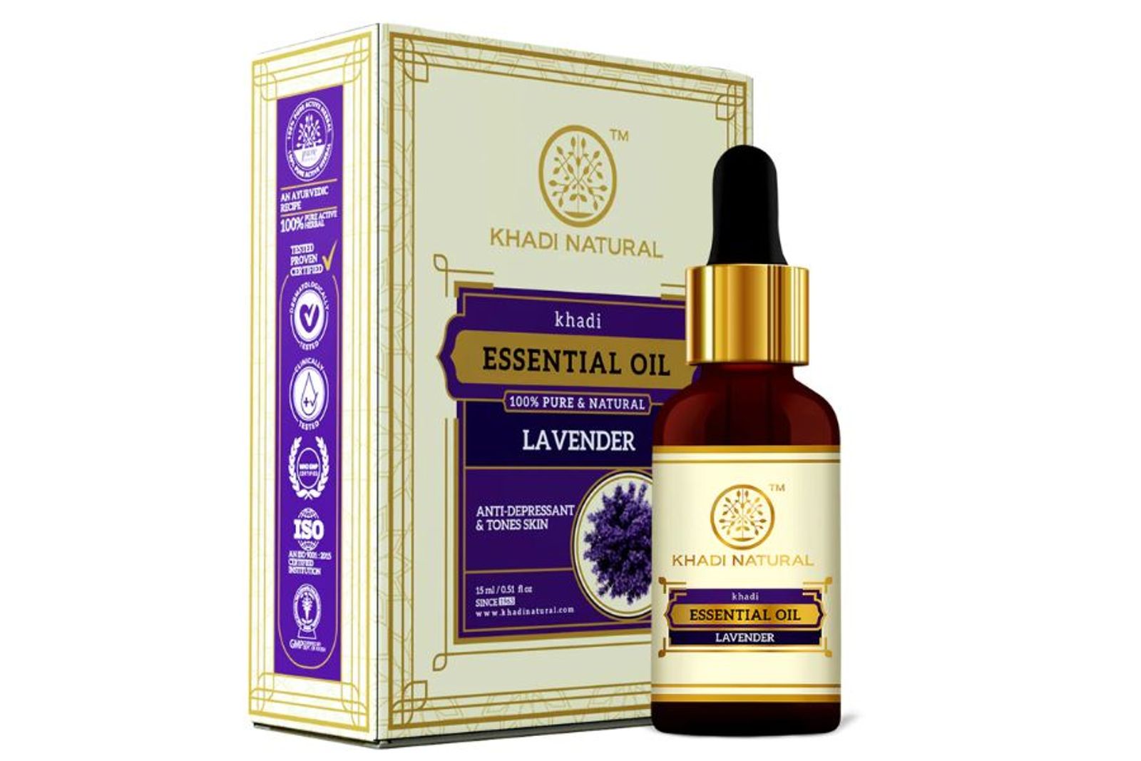 Khadi Natural Lavender Essential Oil