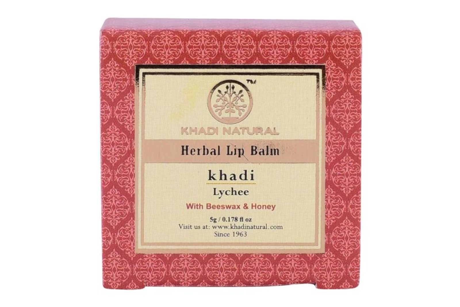 Khadi Natural Lychee Lip Balm