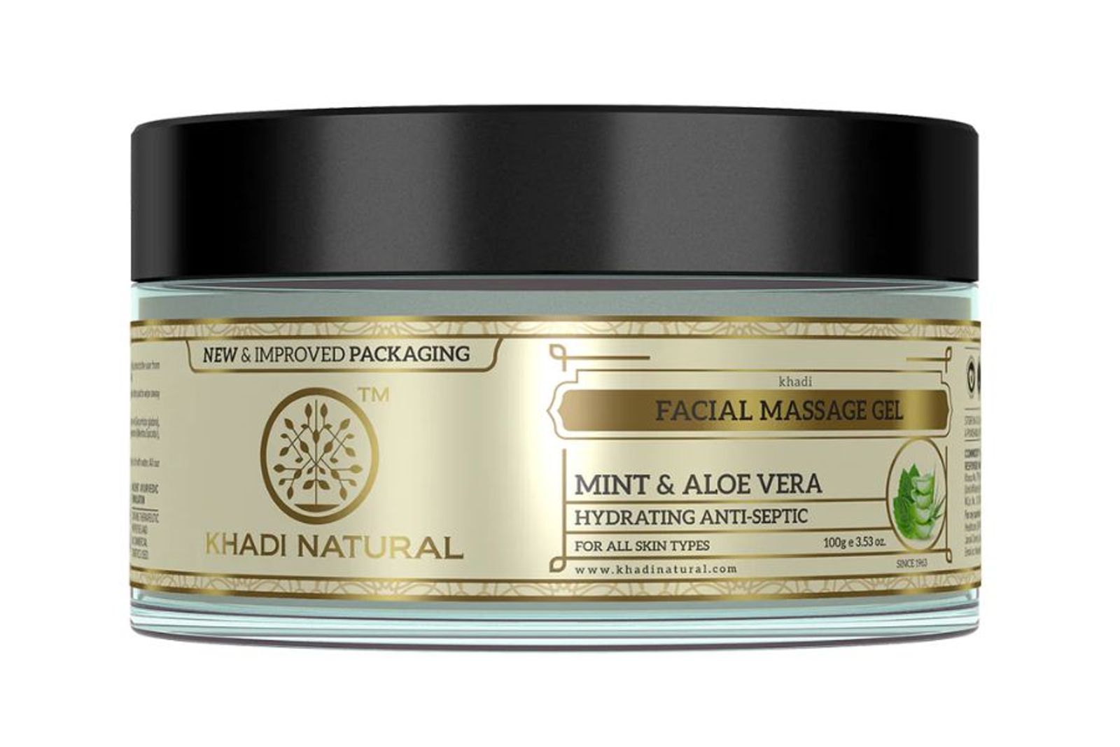 Khadi Natural Mint & Aloevera Face Massage Gel