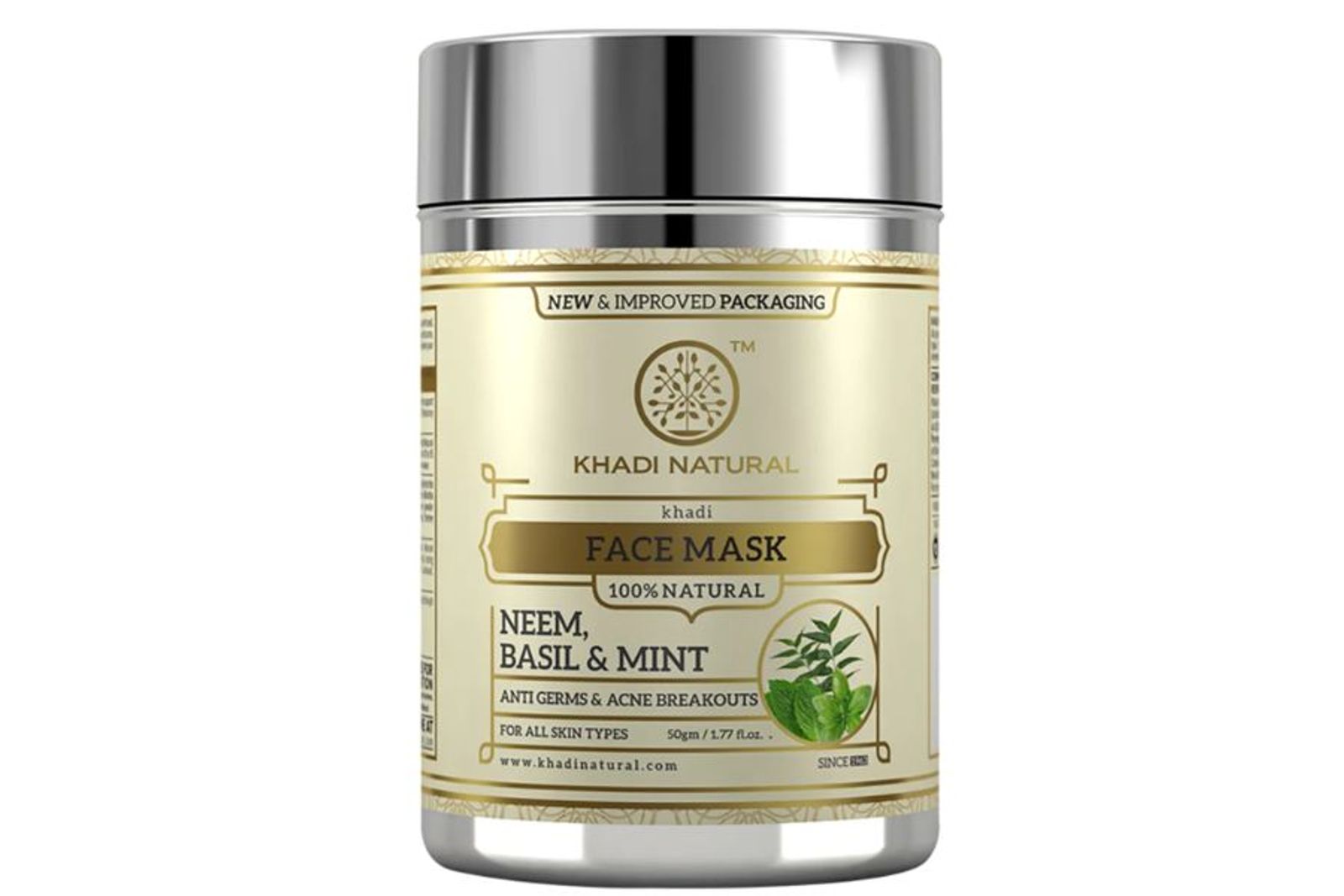 Khadi Natural Neem Basil & Mint Face Mask