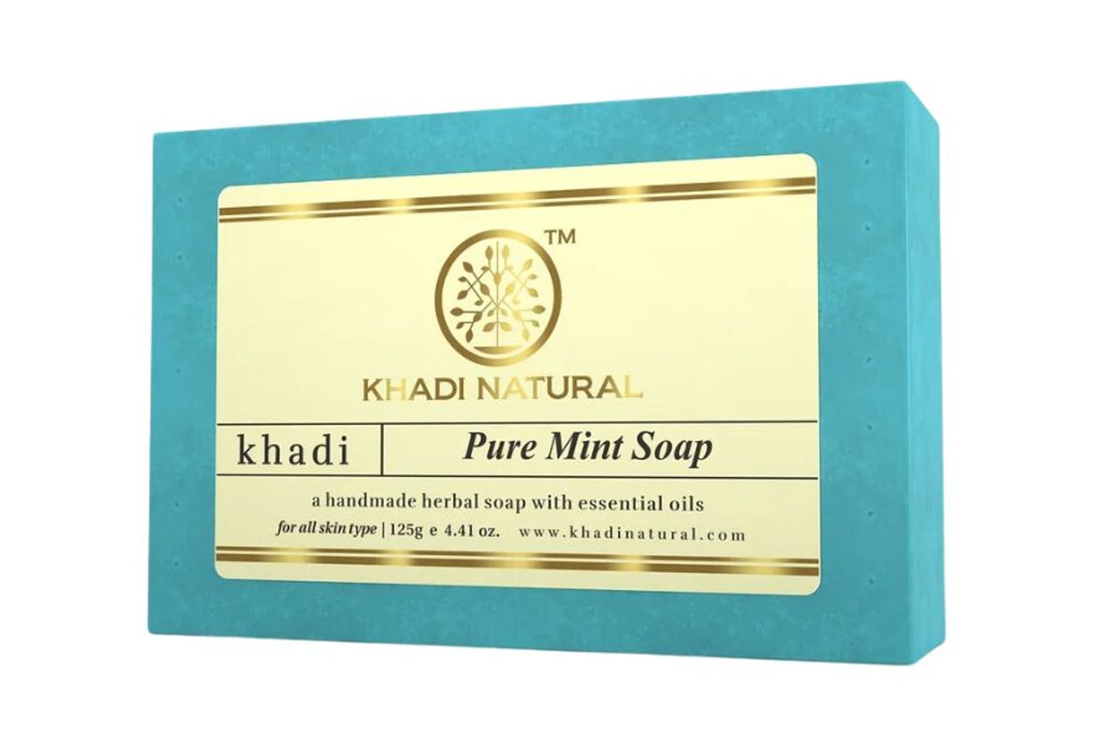 Khadi Natural Pure Mint Soap