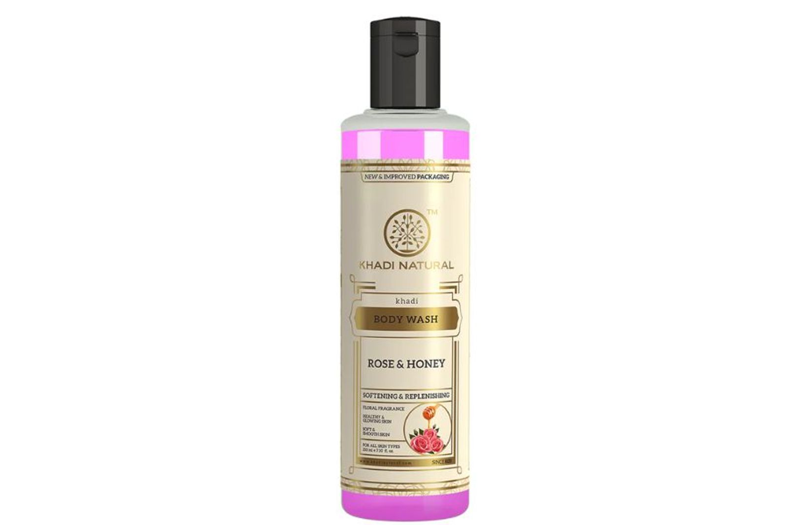 Khadi Natural Rose & Honey Body Wash