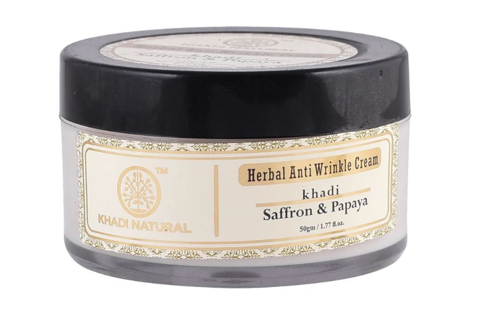 Khadi Natural Saffron & Papaya Anti Wrinkle Cream