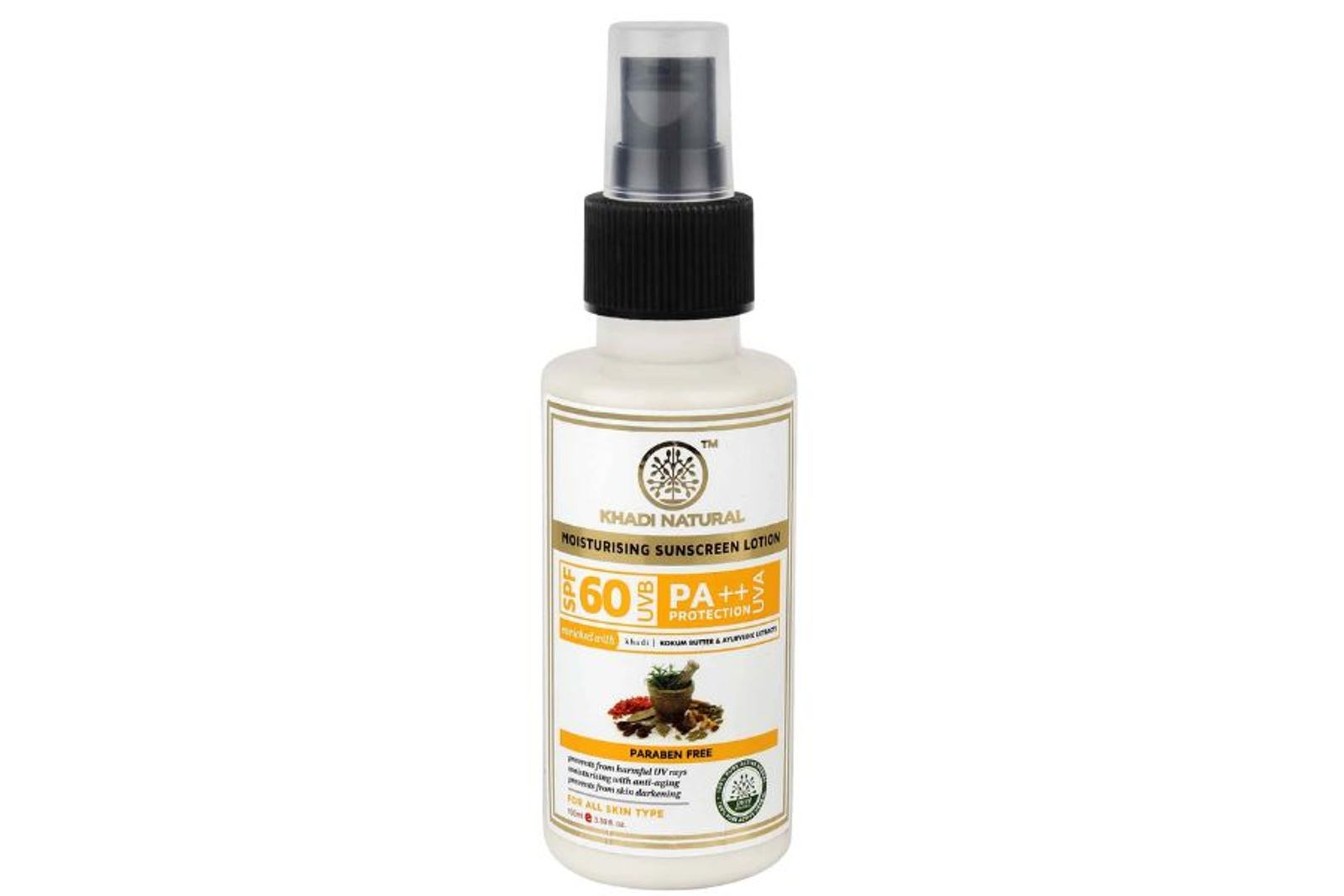 Khadi Natural Sunscreen Moisturising Lotion - SPF 60