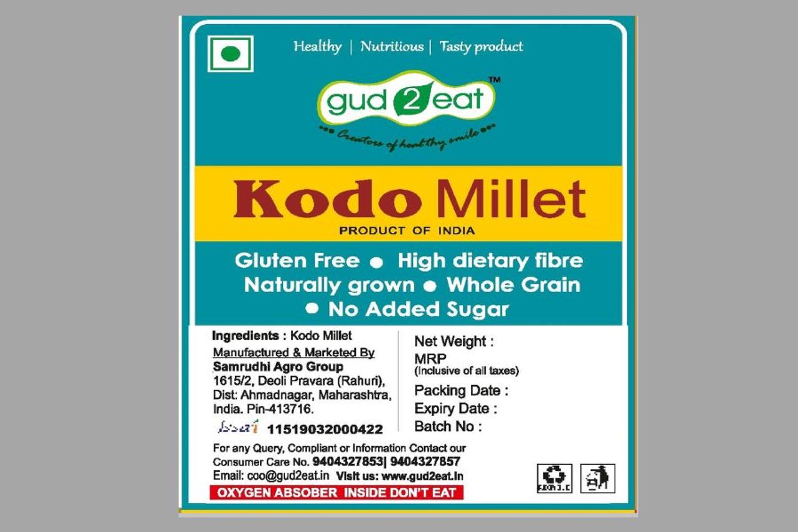 Kodo Millet