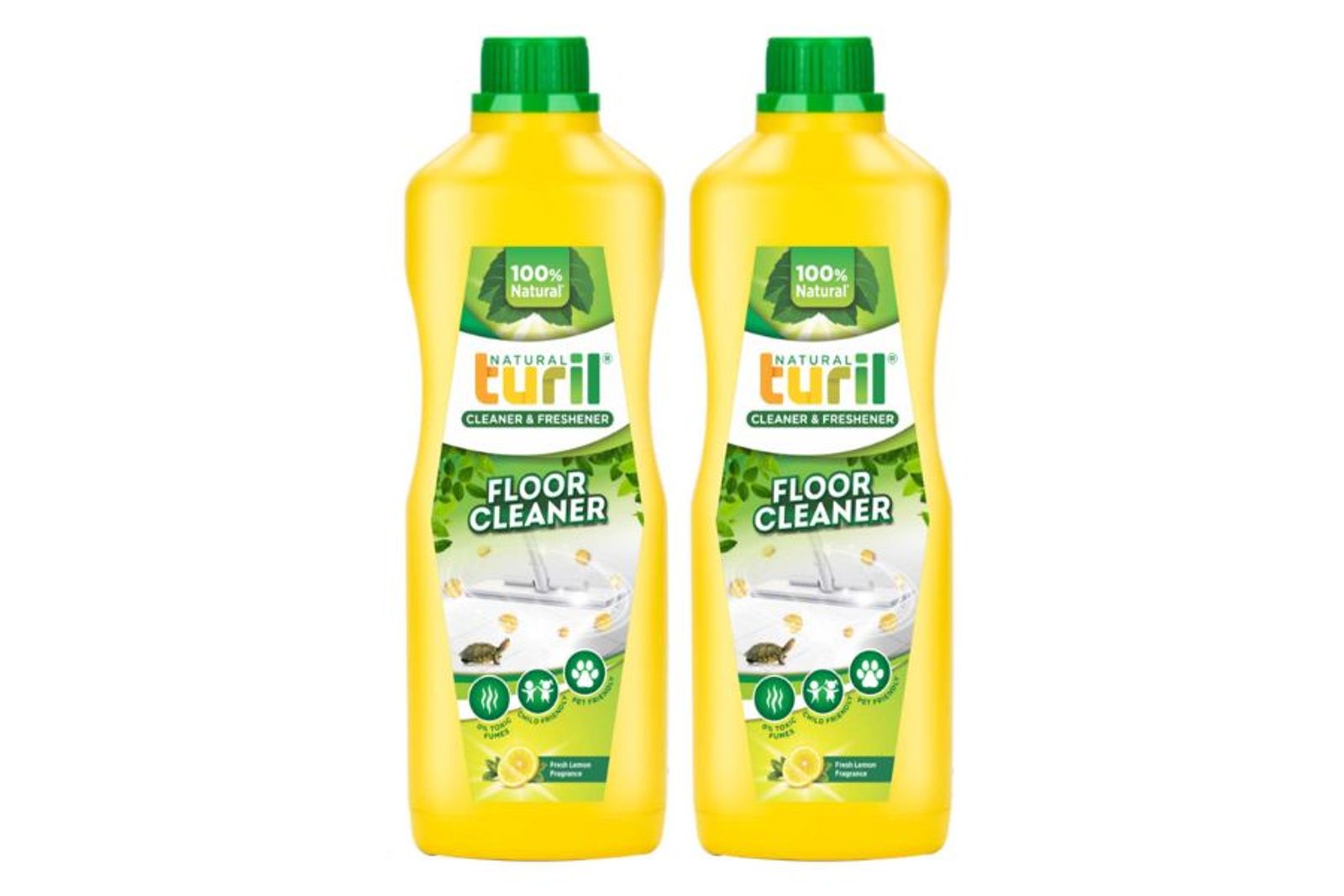 1 Litre Floor Cleaner Fresh Lemon + 1 Litre Floor Cleaner Fresh Lemon